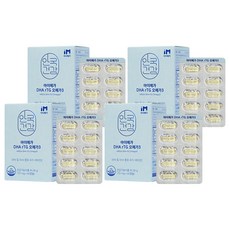 AHN GOOK iMEGA DHA rTG Omega-3膠囊, 60顆, 4盒