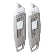 JAJU 磁吸式包裹用陶瓷安全美工刀, 單一顏色, 2個