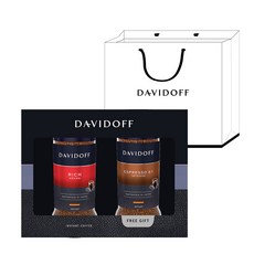 DAVIDOFF 即溶咖啡禮盒組, 大衛杜夫濃郁香氣 100g + Cafe Espresso 57 100g, 1套