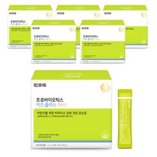 락피도 프로바이오틱스 키즈 플러스 60p, 120g, 6개