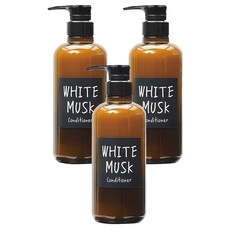 John's Blend 香氛潤髮乳 白麝香 Moist type 無添加人工色素 無礦物油, 460g, 3件