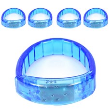 PARTYHAE LED發光果凍手環, 藍色, 5個