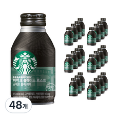 STARBUCKS 星巴克 東西 Pike Place Roast 香甜黑咖啡, 48個, 275ml