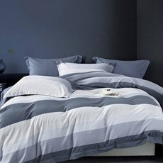 台灣天絲 P-CH1024S 單人(枕套 + 床包), 都市格調