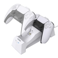 JOYTRON PS5 DualSense 雙手把充電座, 1個, JTP5-101