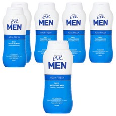 summer's eve Aqua Fresh每日男性私密處清潔慕斯, 6瓶, 237ml