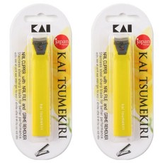 凱指甲刀, 黃色, 2個