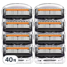 Celliving 男士用5層刮鬍刀片 單一1, 1入, 40個