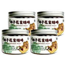 Longyes 隆一 椰子花蜜糖磚, 120g, 4罐