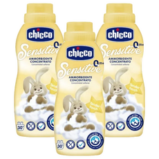 Chicco 超濃縮嬰兒衣物柔軟精 750ml, 3瓶