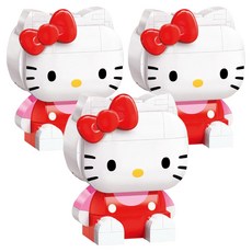 Hello Kitty 三麗鷗卡通人物塊可愛, 3個