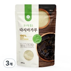 강고집 로스팅 볶은 다시마가루, 200g, 3개
