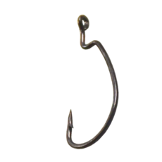 Jindo Lure 鷹魂 1.5X 強化 曲柄鉤 軟蟲鉤 鐵氟龍 海水防鏽 迷你 黑鯛 根魚 路亞 根釣 Set, 15個裝, 1包