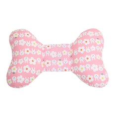 허니파스텔 유아용 나비베개 + 보관용 파우치, 4 핑크레빗