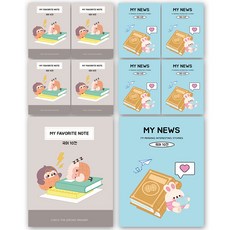 다다 소소펀 초등노트 국어 10칸, 랜덤발송, 10개