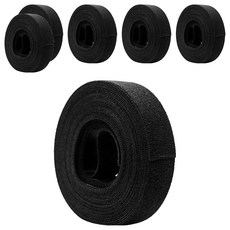 Geobiz 雙面魔鬼氈 黑色 5m, 6個