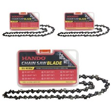 한도 체인톱 날 90-28T 16, 3개