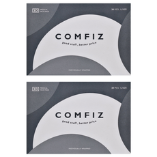 COMFIZ 康菲 3D醫療口罩 L 青山岩灰 1盒 20片, 2盒