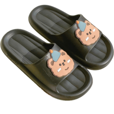 SILVERS 여성용 러블리곰돌이 동물친구들 슬리퍼