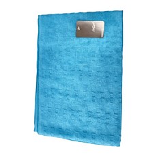 Crocodile 鱷魚 超細纖維運動巾 台灣製 22x110cm, 藍色, 1條