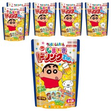 蠟筆小新氣泡飲料粉 10g+啤酒杯 商品貼紙隨機出貨, 6組, 單品