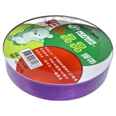 polar bear 北極熊 大彩色晶晶膠帶 RAT1818P 18mm x 18y 紫色 4個, 1組