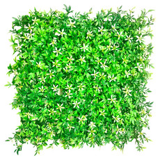 Meric Garden 超仿真休閒星辰花草皮地 塑膠材質 尺寸約25*25*4cm, 1個