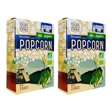 可微波爐鹽味爆米花, 270g, 2盒