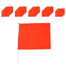 PARTYHAE 應援旗 24入, 紅色