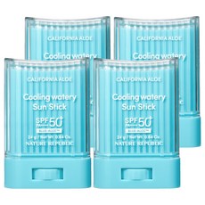 네이처리퍼블릭 캘리포니아 알로에 쿨링 수분 선스틱 SPF50+ PA++++, 24g, 4개