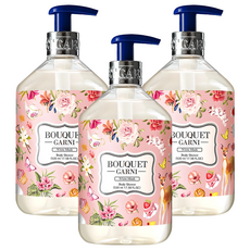 부케가르니 프레그런스드 바디워시 화이트머스크향, 520ml, 3개
