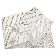 유티 베이킹 샌드위치 포장 코팅 유산지 38 x 28 cm A타입, 1개, 100개입