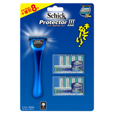 Schick 舒適牌 捍將3刮鬍刀1刀把9刀片, 1入, 1組