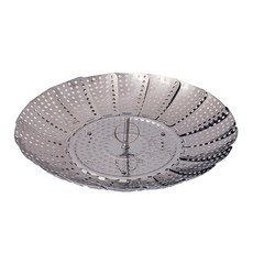 FACKELMANN 法克漫 摺疊不鏽鋼蒸籃, 直徑23cm