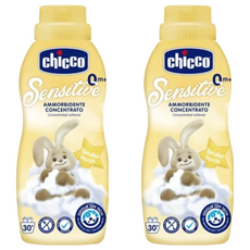 Chicco 超濃縮嬰兒衣物柔軟精 750ml, 2瓶