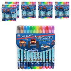 YOUNG ART 12色男孩用簽字筆, 混合顏色, 72個