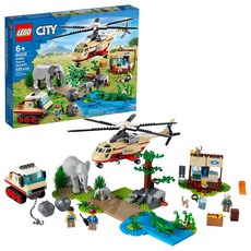 LEGO 樂高 城市系列, 野生動物救援行動 Wildlife Rescue Operation, 1盒