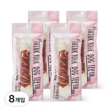 띵크유어도그티 강아지 딩고껌 특대형 1P, 소고기, 130g, 8개