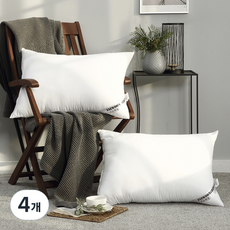 Huvis Fill ever 枕芯, White, 4個