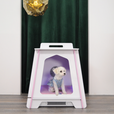 아베크 반려동물 토탈 살균 드라이룸, AHC-201BP, 베이비 핑크