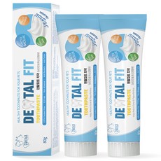 DENTAL FIT 寵物牙膏, 80g, 2個