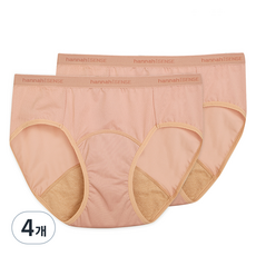 Midi日常透氣生理褲 米色, 2XL(Daily), 1入, 4個