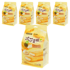 巧戀 流芯蛋酥-白巧克力, 140g, 5袋