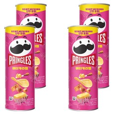 PRINGLES 品客 洋芋片 奶油焦糖風味, 110g, 4罐