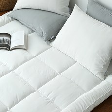 韓國 amante Dream Well防塵蟎絎縫薄床墊, 白色