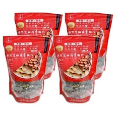 亦擇 純黑芝麻花生脆片, 全素食VEGAN, 低溫烘焙非油炸, 300公克, 300g, 4包