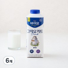 매일바이오 그릭요거트 드링크 플레인, 6개, 1개입, 710ml