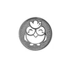 지봇골프 십이지신 써클칩 캐릭터 골프 볼마커, 유닭 (블랙), 1개