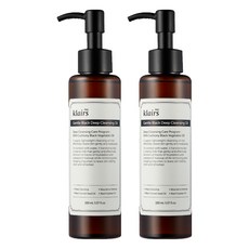 클레어스 젠틀 블랙 딥 클렌징 오일, 150ml, 2개