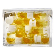 Nan治癒星球 牛油果滋潤亮澤香水護髮油 #C02 林間初雪, 1.3ml*40顆, 髮絲柔順光澤, 1盒